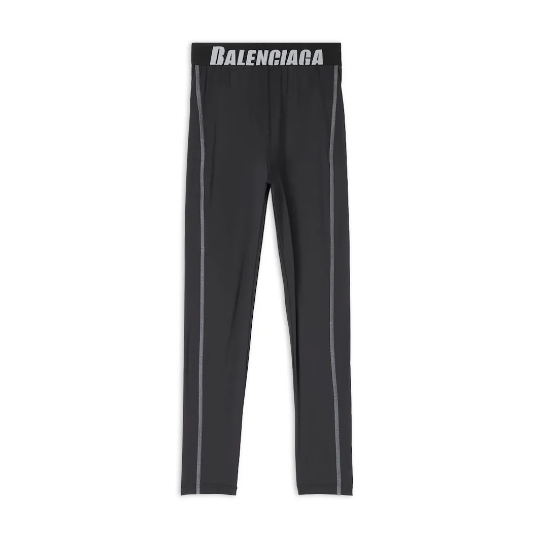 Leggings Athletic Cut da Donna in Nero