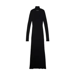Maxi Abito Balenciaga da Donna in Nero