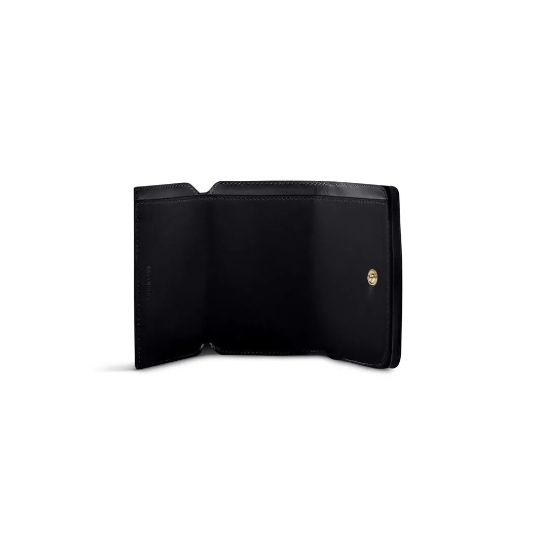 Mini Portafoglio Cash da Donna in Nero