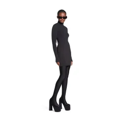 Minigonna da Donna in Nero D&eacute;lav&eacute;