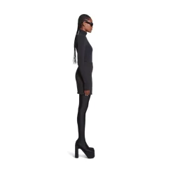 Minigonna da Donna in Nero D&eacute;lav&eacute;