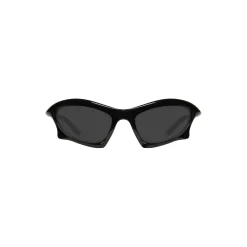 Occhiali Da Sole Bat Rectangle in Nero