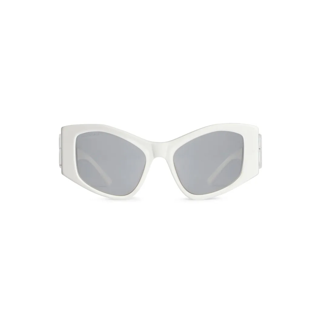 Occhiali Da Sole Dinasty D-frame Xl da Donna in Bianco