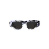 Occhiali Da Sole Dinasty D-frame da Donna in Bianco