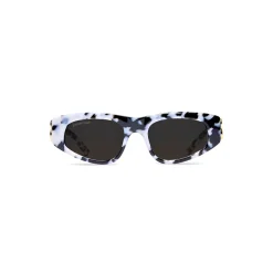 Occhiali Da Sole Dinasty D-frame da Donna in Bianco
