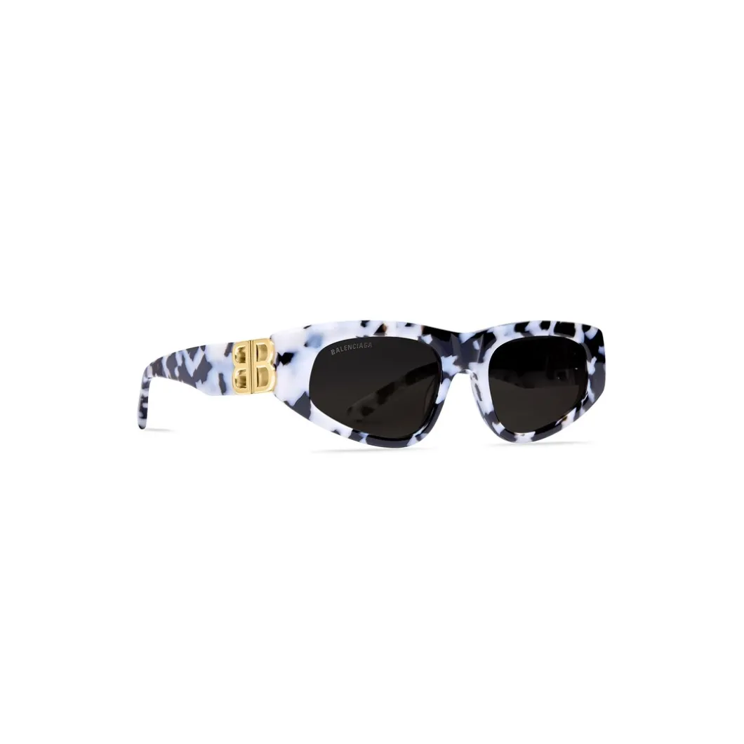 Occhiali Da Sole Dinasty D-frame da Donna in Bianco