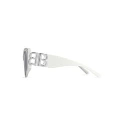 Occhiali Da Sole Dinasty D-frame Xl da Donna in Bianco