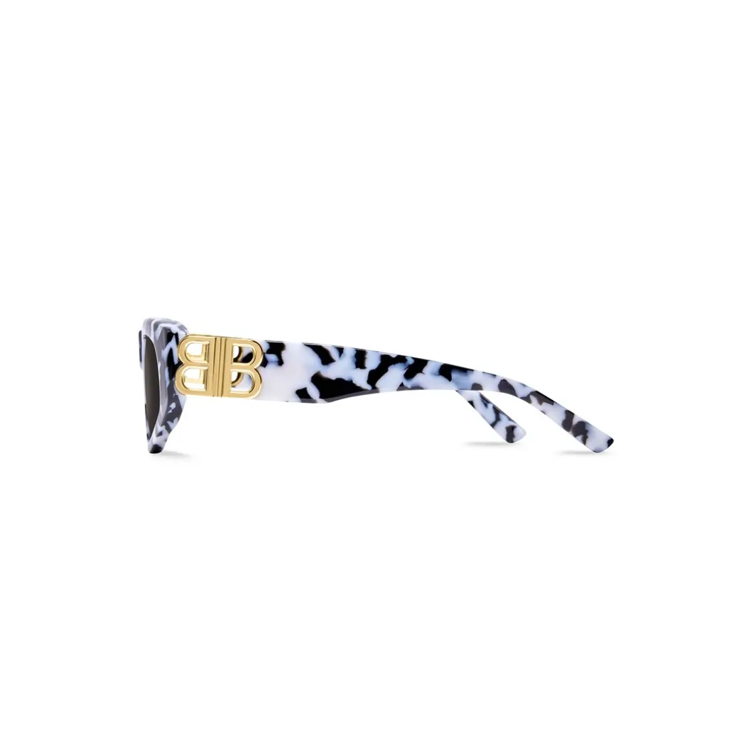 Occhiali Da Sole Dinasty D-frame da Donna in Bianco