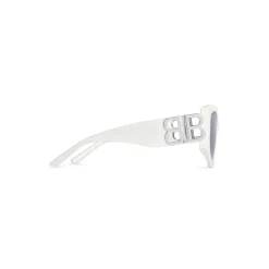 Occhiali Da Sole Dinasty D-frame Xl da Donna in Bianco