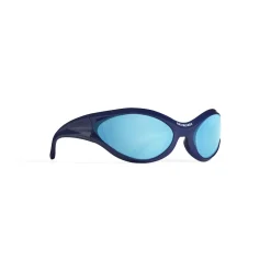 Occhiali Da Sole Dynamo Round  in Blu