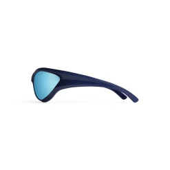 Occhiali Da Sole Dynamo Round  in Blu