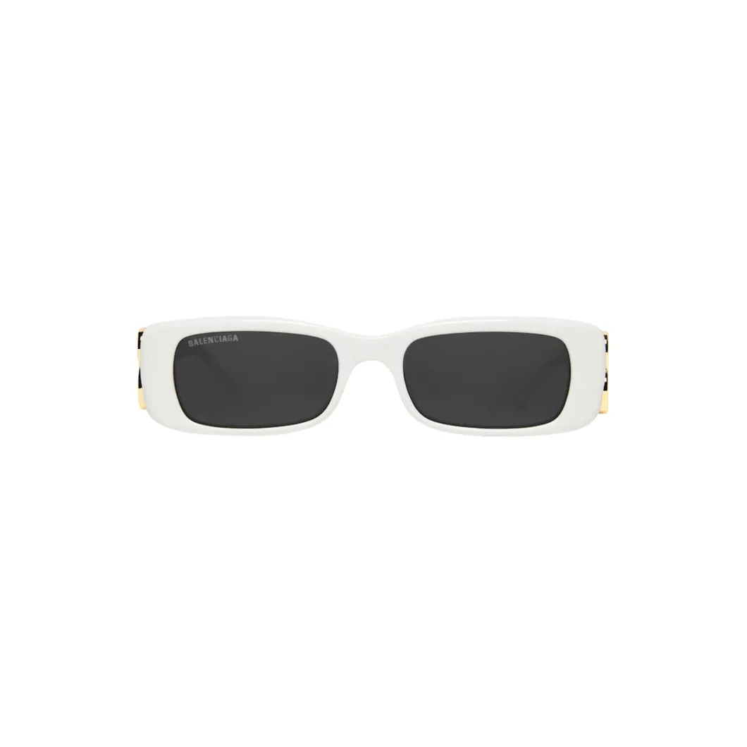 Occhiali Da Sole Dynasty Rectangle da Donna in Bianco