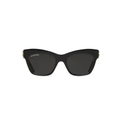 Occhiali Da Sole Dynasty Butterfly da Donna in Nero