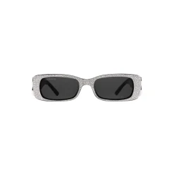 Occhiali Da Sole Dynasty Rectangle da Donna in Nero