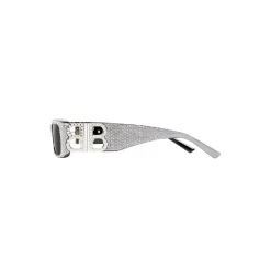 Occhiali Da Sole Dynasty Rectangle da Donna in Nero