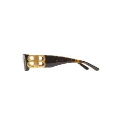 Occhiali Da Sole Dynasty Rectangle da Donna in Marrone