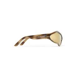 Occhiali Da Sole Fennec Oval  in Bronzo