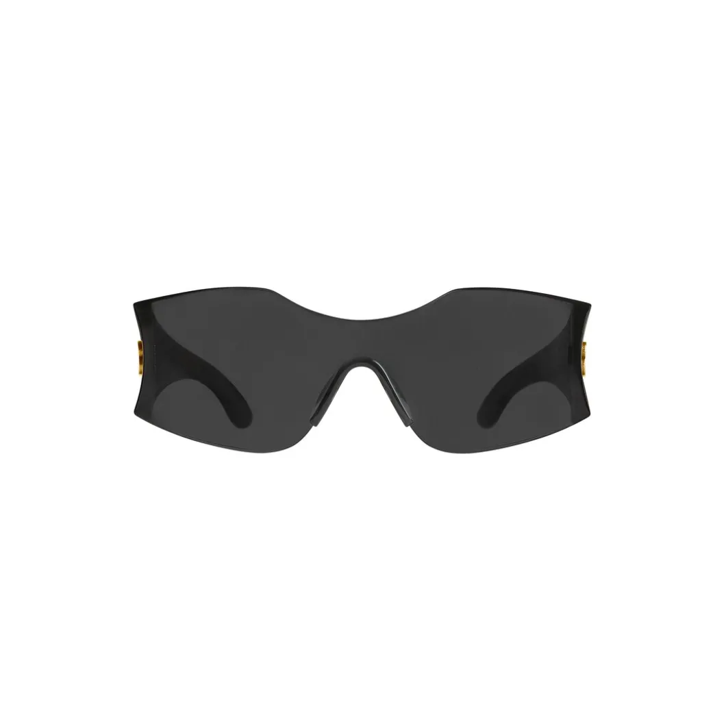 Occhiali Da Sole Hourglass Mask in Nero