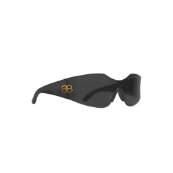 Occhiali Da Sole Hourglass Mask in Nero
