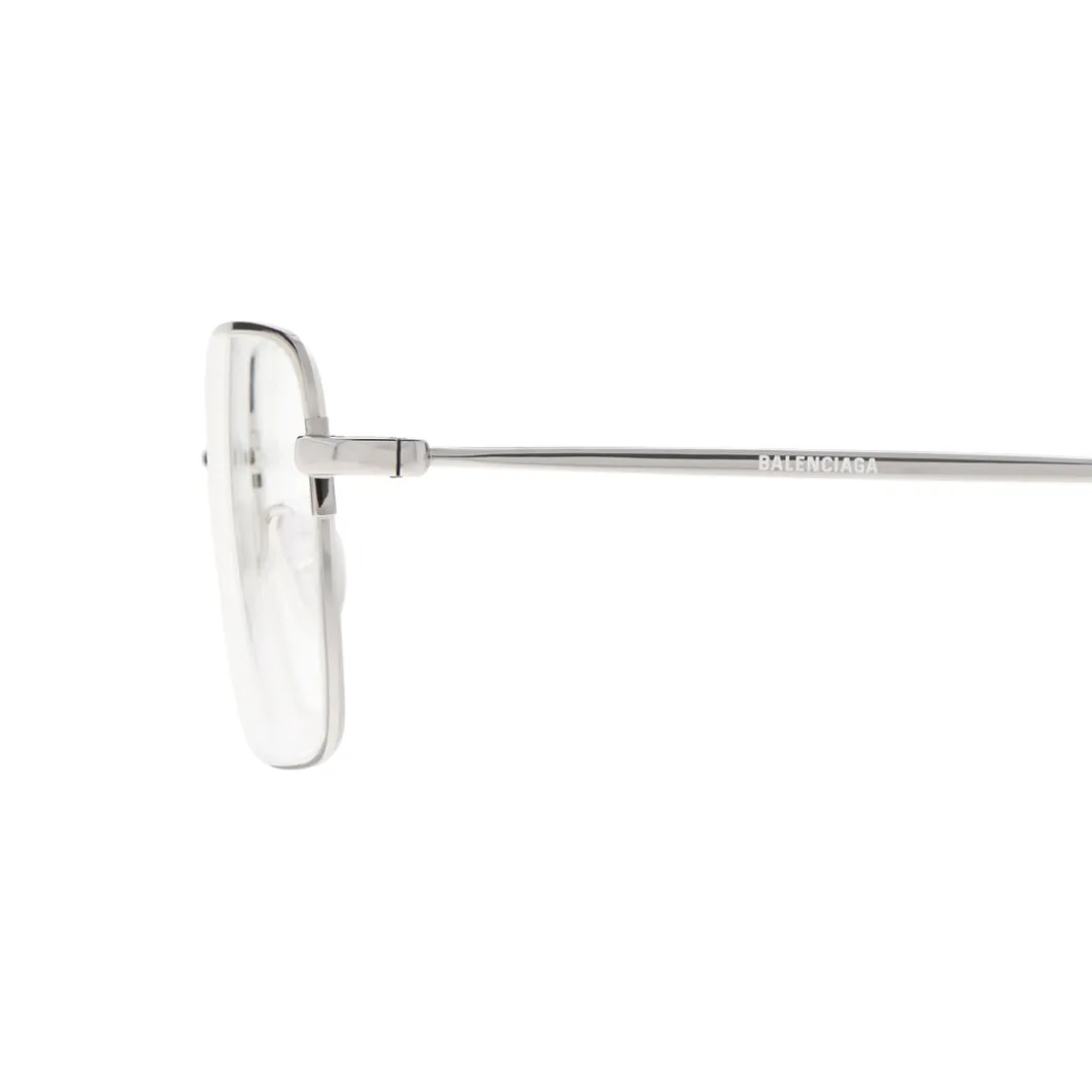 Occhiali Da Sole Invisible Rectangle in Argento