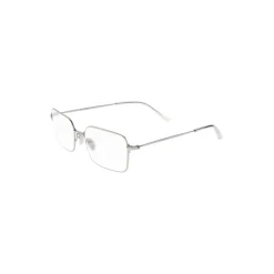 Occhiali Da Sole Invisible Rectangle in Argento