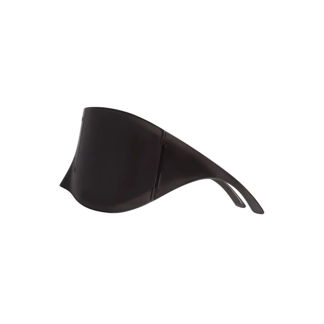 Occhiali Da Sole Mask Rectangle in Nero