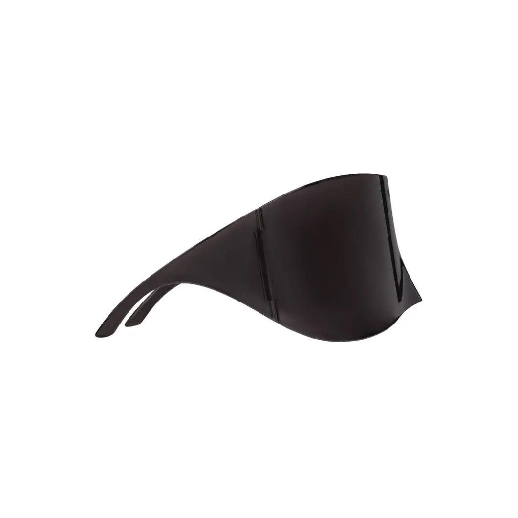 Occhiali Da Sole Mask Rectangle in Nero