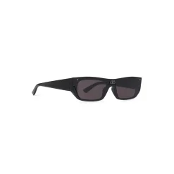 Occhiali Da Sole Shield Rectangle in Nero