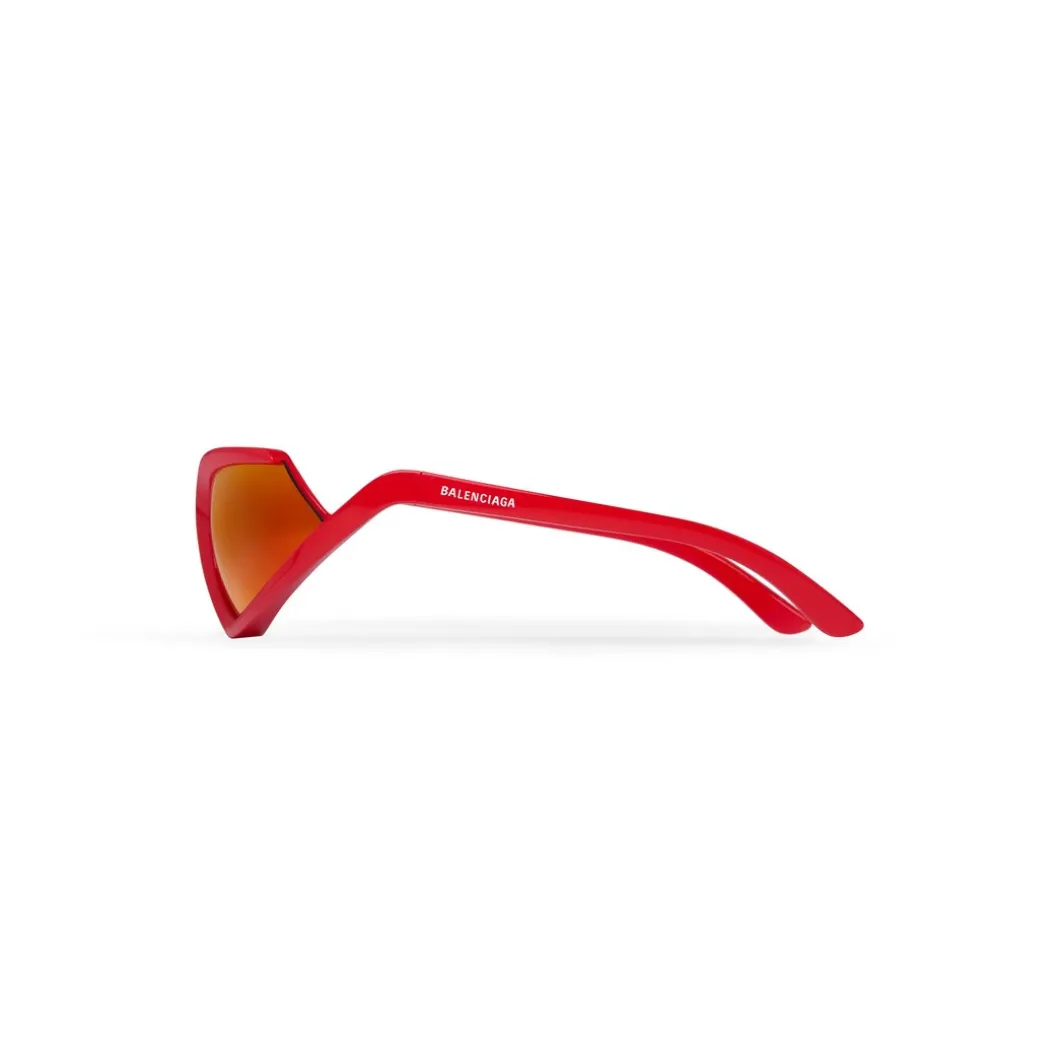 Occhiali Da Sole Side Xpander Cat in Rosso