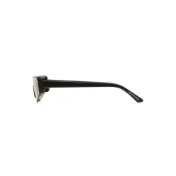 Occhiali Da Sole Ski Rectangle in Nero