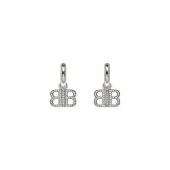 Orecchini Ad Anello Bb 2.0 da Donna in Argento