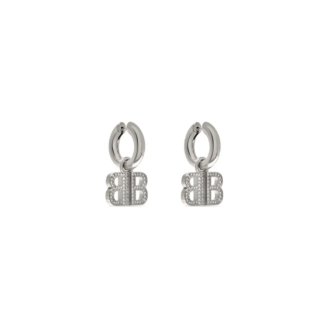 Orecchini Ad Anello Bb 2.0 da Donna in Argento