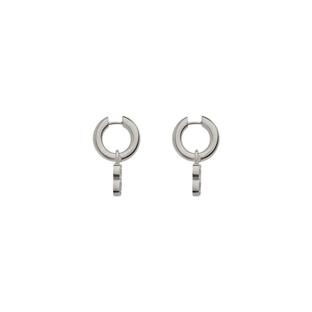 Orecchini Ad Anello Bb 2.0 da Donna in Argento