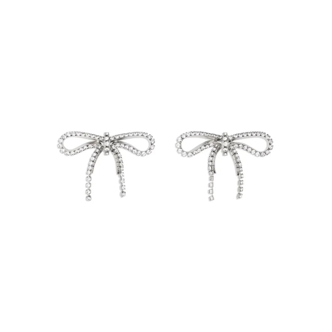 Orecchini Archive Ribbon da Donna in Argento