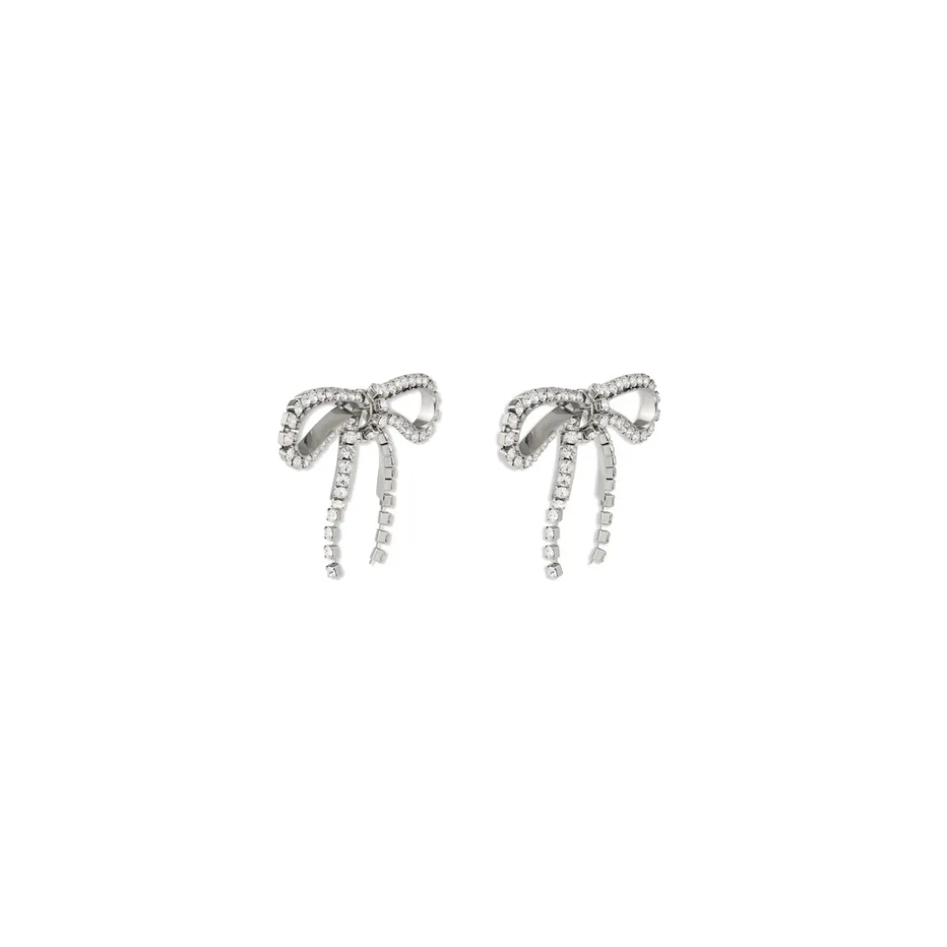 Orecchini Archive Ribbon da Donna in Argento