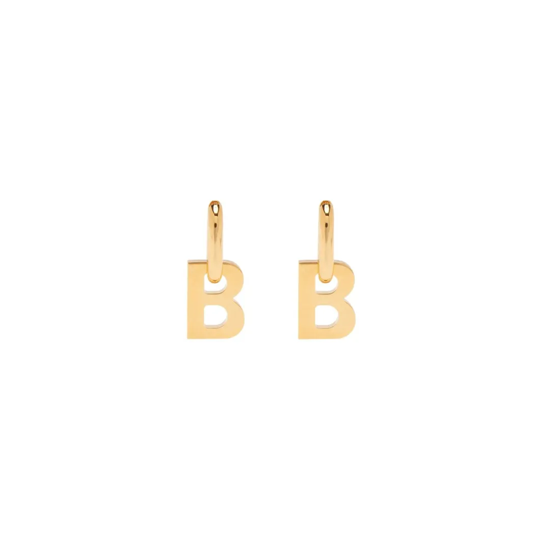 Orecchini B Chain Xl da Donna in Oro