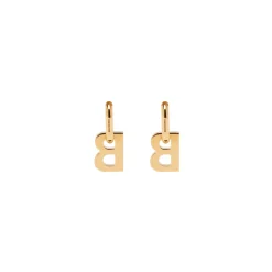 Orecchini B Chain Xl da Donna in Oro