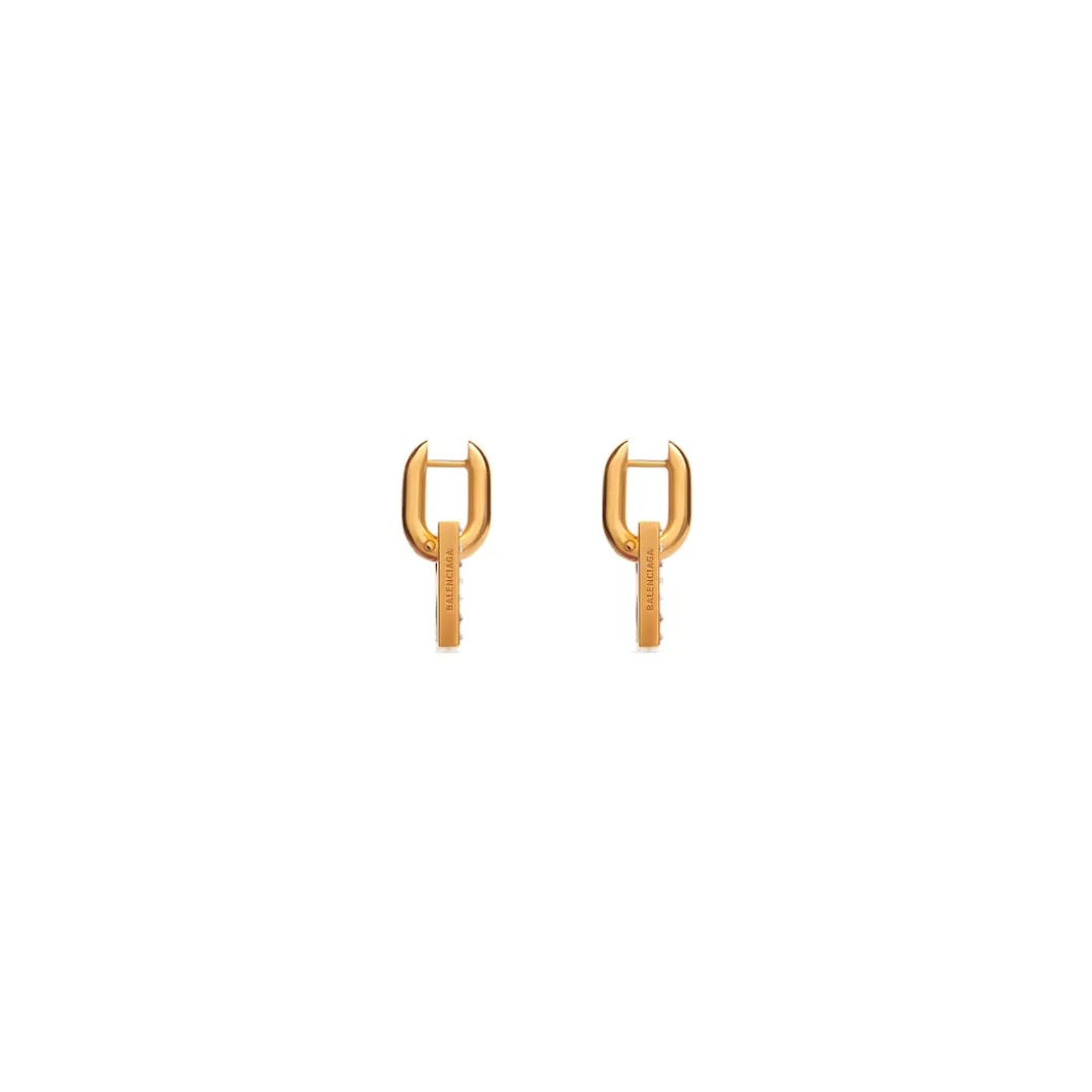 Orecchini B Chain Xs da Donna in Oro