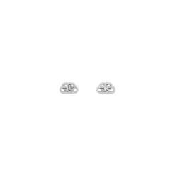 Orecchini Bb Xs Stud A Bottone in Argento