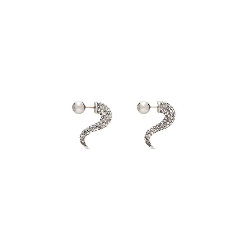 Orecchini Force Horn in Argento