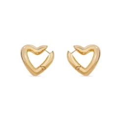 Orecchini Loop Heart da Donna in Oro