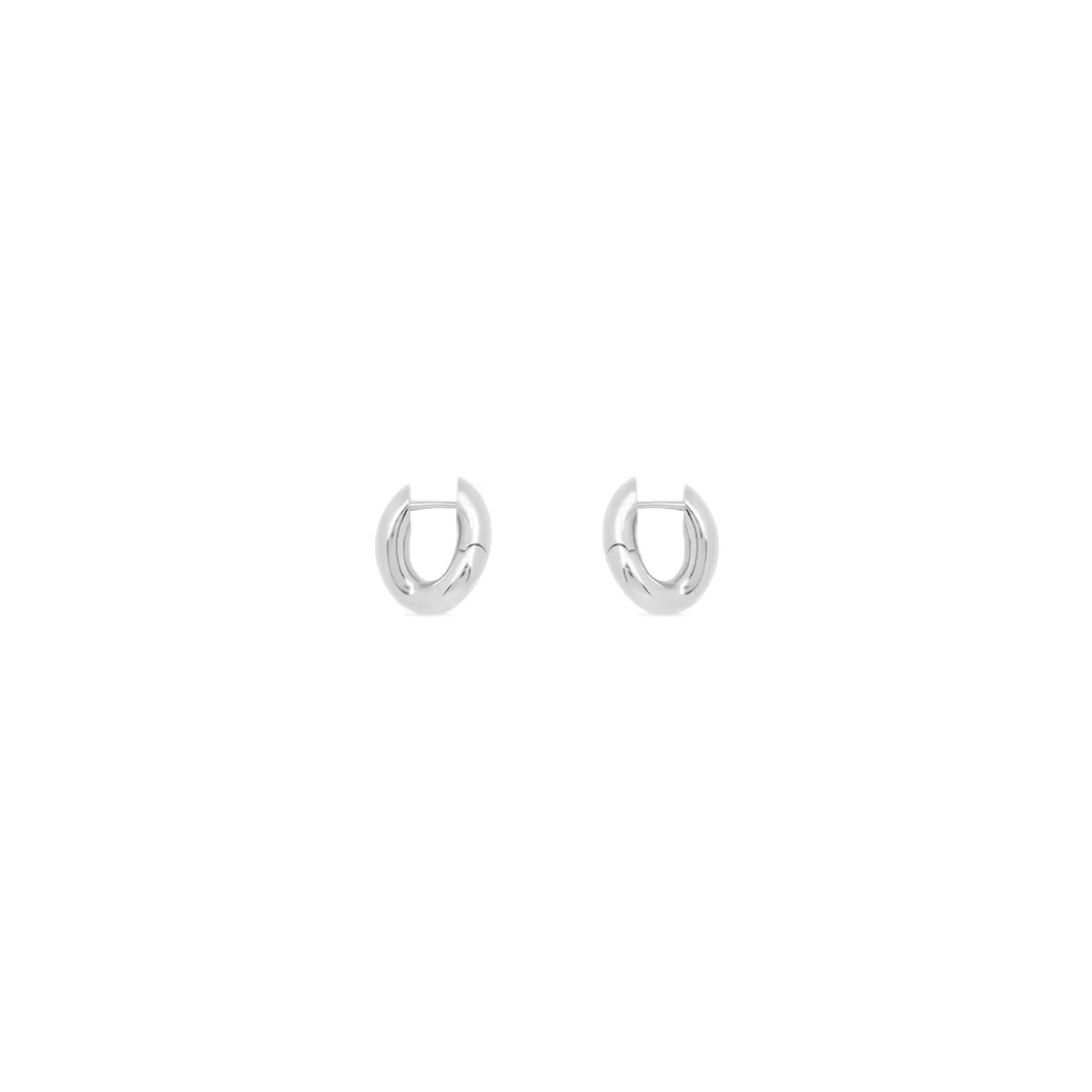 Orecchini Loop Xxs da Donna in Argento
