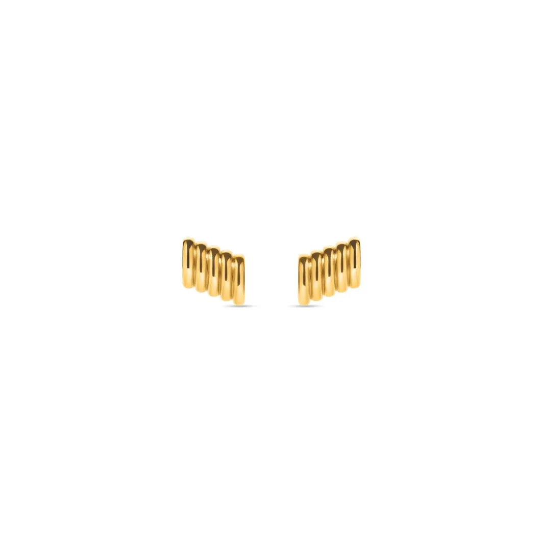 Orecchini Rib Xs da Donna in Oro