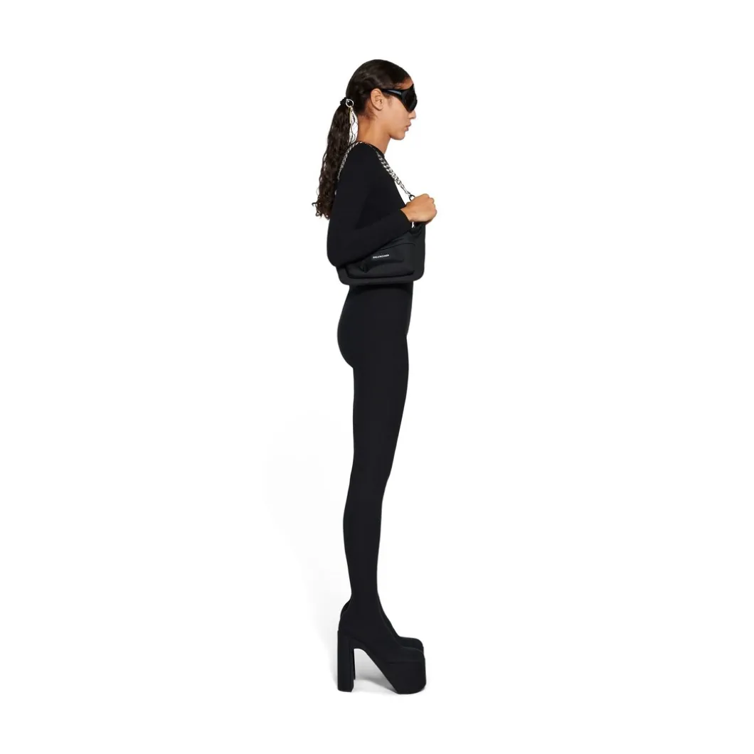Pantaleggings Camden da Donna in Nero Délavé
