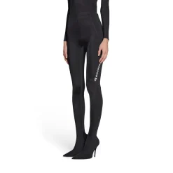 Pantaleggings Knife Sporty B da Donna in Nero