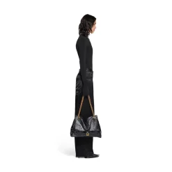 Pantaloni 5 Pocket Baggy in Nero