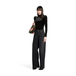 Pantaloni Baggy in Nero