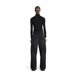 Pantaloni Baggy in Nero