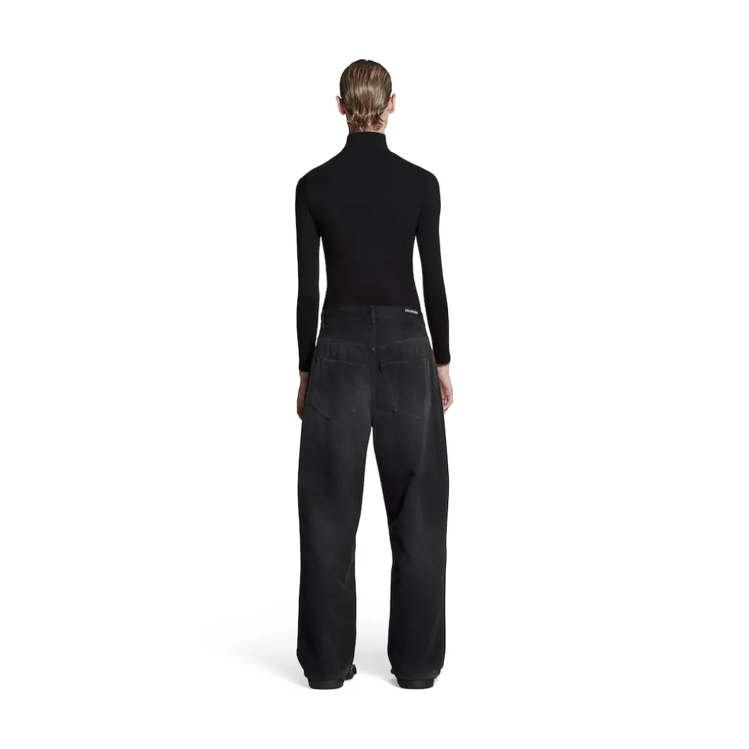 Pantaloni Baggy in Nero