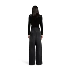 Pantaloni Baggy in Nero